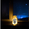 PVC Lamp Film for DIY Colorful Light Hanging Lamp Frosted Glass Jar DIY-WH0408-004-5