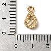 Alloy Enamel Rhinestone Glass Pendants ENAM-U003-02G-09-3