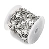 304 Stainless Steel Star Link Chains CHS-Z004-21P-2