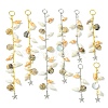 Shell Hair Accessories Chain Clips for Woman Girls OHAR-AB00005-1