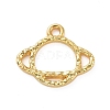 Zinc Alloy Open Back Bezel Pendants PALLOY-E577-09G-1