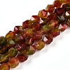Dyed Natural White Jade Beads Strands G-T139-8mm-45H-2