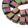 Electroplated Non-magnetic Synthetic Hematite Beads Strands G-C106-B01-10B-3