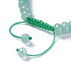 Adjustable Nylon Cord Braided Bead Bracelets BJEW-F369-C07-3