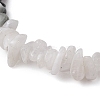Natural Eagle Eye Stone Chips Beaded Stretch Bracelets for Women BJEW-TA00557-05-4