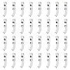 Unicraftale 60Pcs 316 Stainless Steel Fold Over Clasps STAS-UN0056-25-1