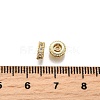 Brass Micro Pave Cubic Zirconia Beads KK-C106-24A-02-2