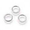 Tarnish Resistant 304 Stainless Steel Linking Rings STAS-F187-51P-8mm-1