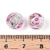 Handmade Foil Lampwork Beads LAMP-T021-33A-4