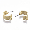 Smooth Surface Alloy Stud Earring Findings X-PALLOY-T064-19MG-2