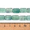 Natural Green Fluorite Beads Strands G-T142-63-5