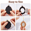 9 Bags 9 Styles Resin Hanging Photo Frame AJEW-DC0003-81-4