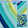 2 Bags Fixed Mixed 25-Color Handmade Polymer Clay Beads CLAY-PH0002-01B-4