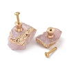 Natural Rose Quartz Drawer Knob CABI-PW0001-141G-03-3