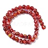 Handmade Millefiori Lampwork Beads Strands LAMP-G166-10A-1