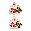 Alloy Enamel Pendants LS-ENAM-I061-01KCG-20-1