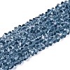 Transparent Glass Beads Strands GLAA-N018-4mm-29-1