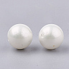 Eco-Friendly Plastic Imitation Pearl Beads MACR-T019-8mm-2