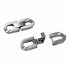 304 Stainless Steel Fold Over Clasps STAS-N087-48A-01P-3