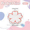 Porcelain Chopstick Stand AJEW-WH0031-86A-2