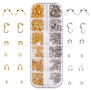 Brass Crimp Beads Covers KK-SC0001-09-1
