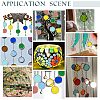 30Pcs Colored Glass Mosaic Tiles DIY-OC0009-45F-7