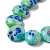Handmade Lampwork Beads Strand LAMP-C008-06B-3