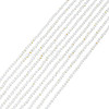 10 Strands Imitate Austrian Crystal Bicone Glass Beads Strands GLAA-HY0001-37A-1