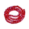 Electroplate Glass Beads Strands EGLA-A044-T3mm-L01-3