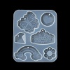 Rainbow/Butterfly/Crown Pendant DIY Silicone Mold X1-DIY-K073-09D-4