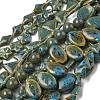 Handmade Porcelain Beads Strands PORC-B002-19B-1