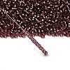 Indigo 11/0 Round Transparent Glass Seed Beads X-SEED-Q007-F57-4