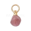 Natural Multicolor Tourmaline Faceted Dice Charms PALLOY-JF05110-01-3