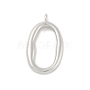 Rack Plating Brass Pendants KK-A224-23A-P-1