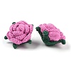Cotton Knitting Artificial Flower DIY-P082-01B-2