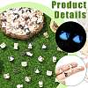 100Pcs Cat & Fish Resin Cabochons MRMJ-CJ0001-40-4