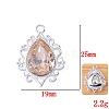 Glass Rhinestone Pendants FIND-WH0021-91S-03-1