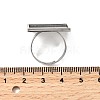 304 Stainless Steel Adjustable Ring Settings STAS-D374-02P-02-3