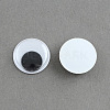 Black & White Wiggle Googly Eyes Cabochons DIY Scrapbooking Crafts Toy Accessories KY-S002-15mm-1