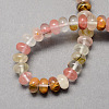 Tigerskin Glass Beads Strands G-S105-6mm-16-2