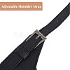 Bowknot Imitation Leather Elastic Waist Belt AJEW-WH0248-537-5