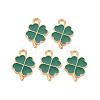 Alloy Enamel Pendants X-ENAM-S121-050F-3