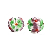 Handmade Two-Tone Lampwork Beads LAMP-T022-01A-01-1