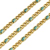 Ion Plating(IP) 304 Stainless Steel Enamel Chains CHS-Q005-06G-01-1