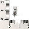 304 Stainless Steel Cup Pearl Peg Bails Pin Pendants STAS-D013-03C-P-3