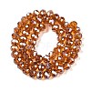 Electroplate Glass Beads Strands EGLA-A044-T8mm-A04-3