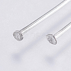 Tarnish Resistant 304 Stainless Steel Flat Head Pins STAS-F146-01P-40mm-2