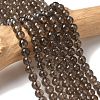 Natural Smoky Quartz Bead Strands G-D840-62-6mm-1