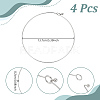 Stainless Steel Choker Rigid Necklace Making NJEW-WH0021-76-3