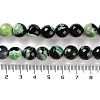 Natural Fire Crackle Agate Beads Strands G-M437-A01-01F-5